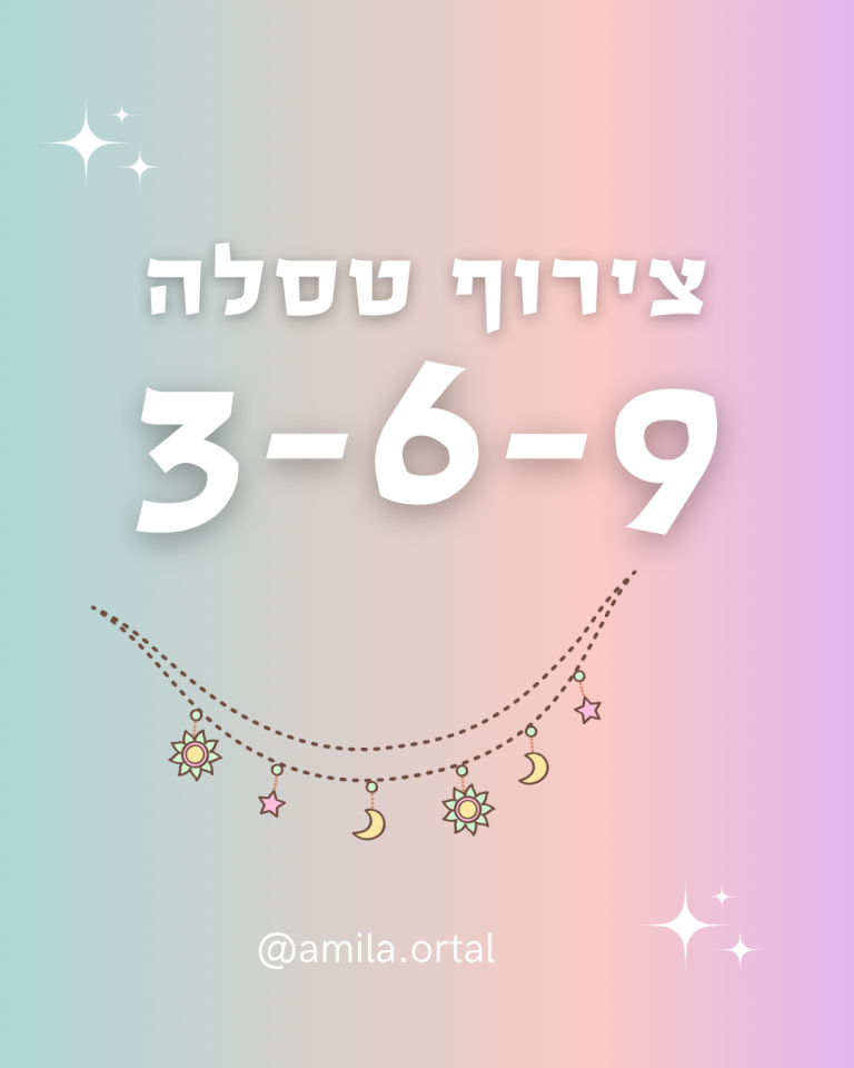Read more about the article צירוף טסלה 3-6-9